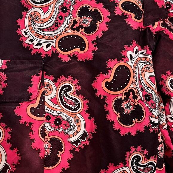 ★ Snozu Glacier Shield Insulated Paisley Pattern Wide-Leg Snow Pants ★ - Picture 2 of 7